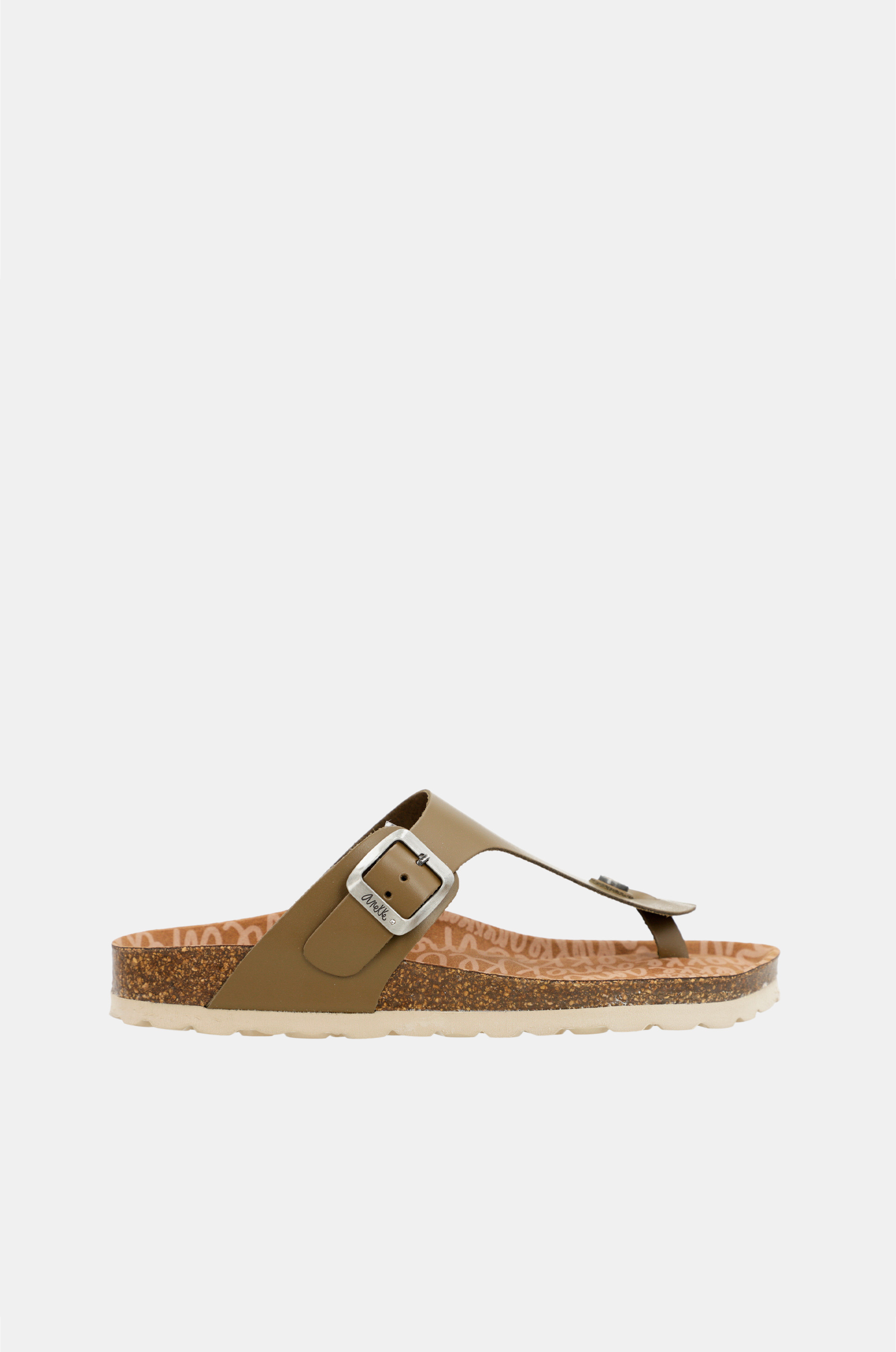Women's green bio sandals