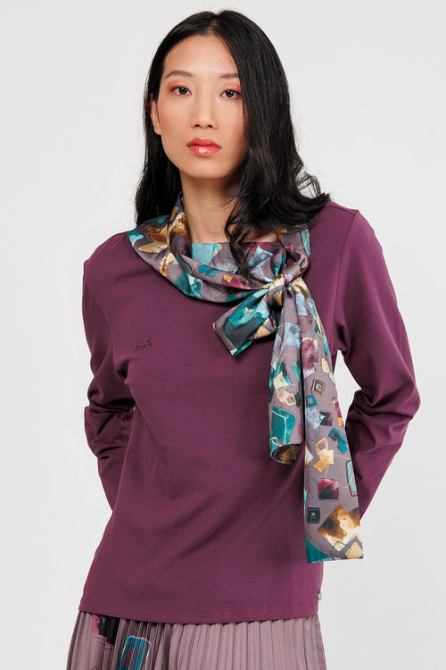 Evolution purple jumper