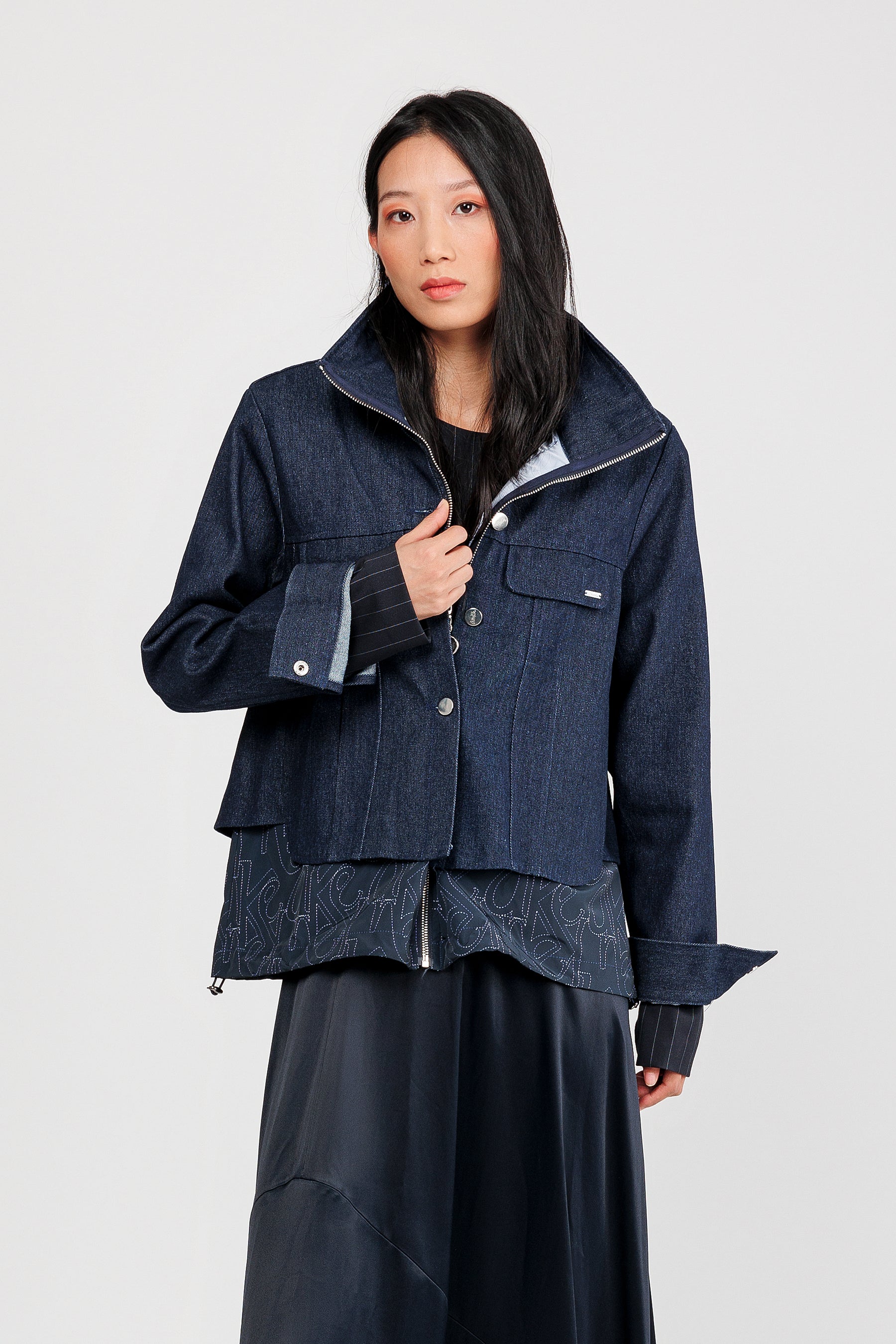 Blue jeans jacket