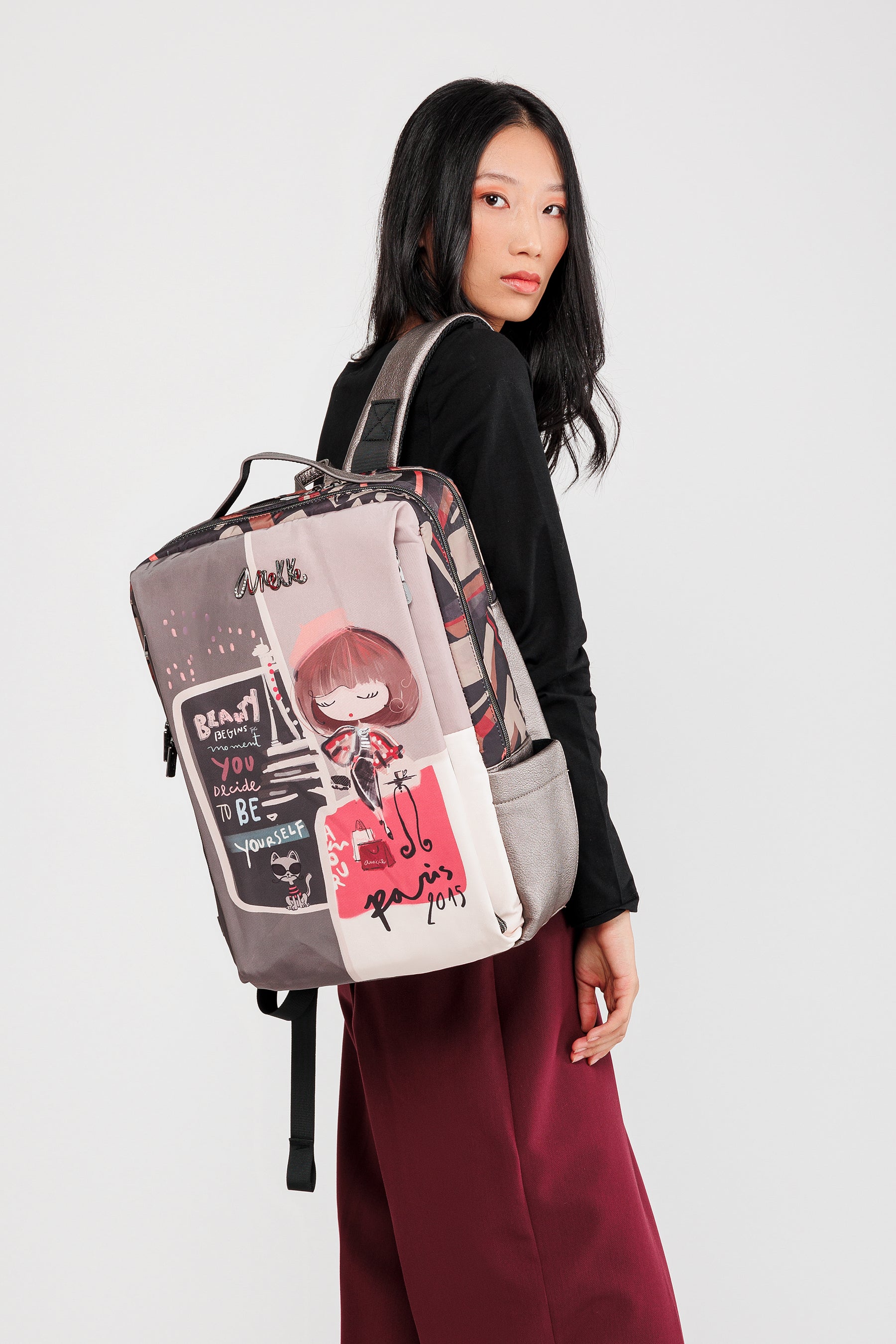 Mademoiselle large travel backpack