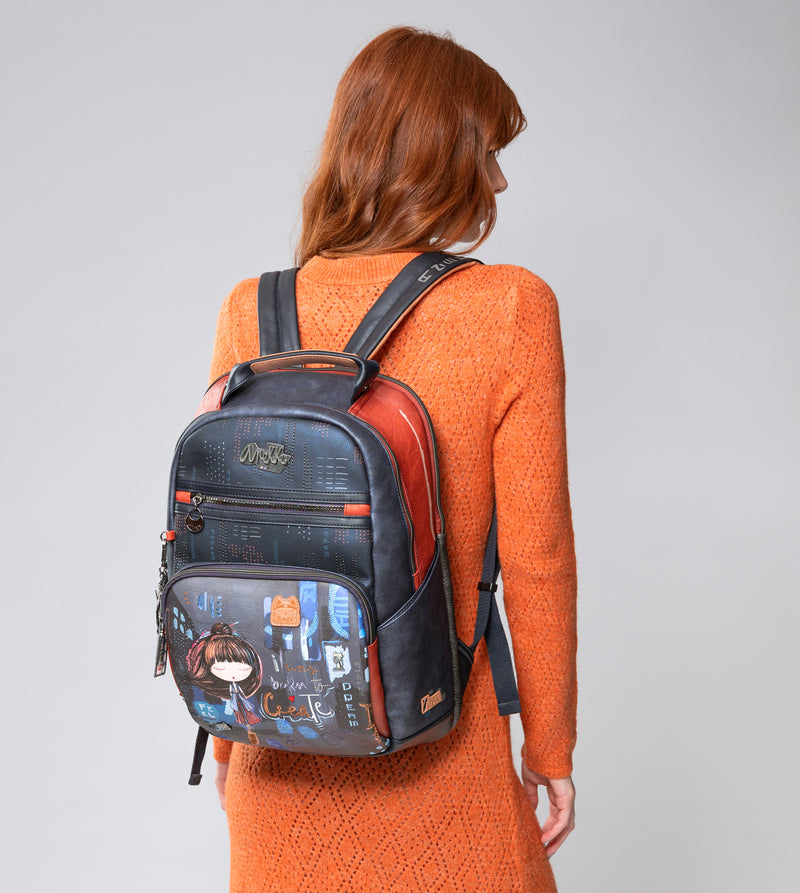 Contemporary large school backpack