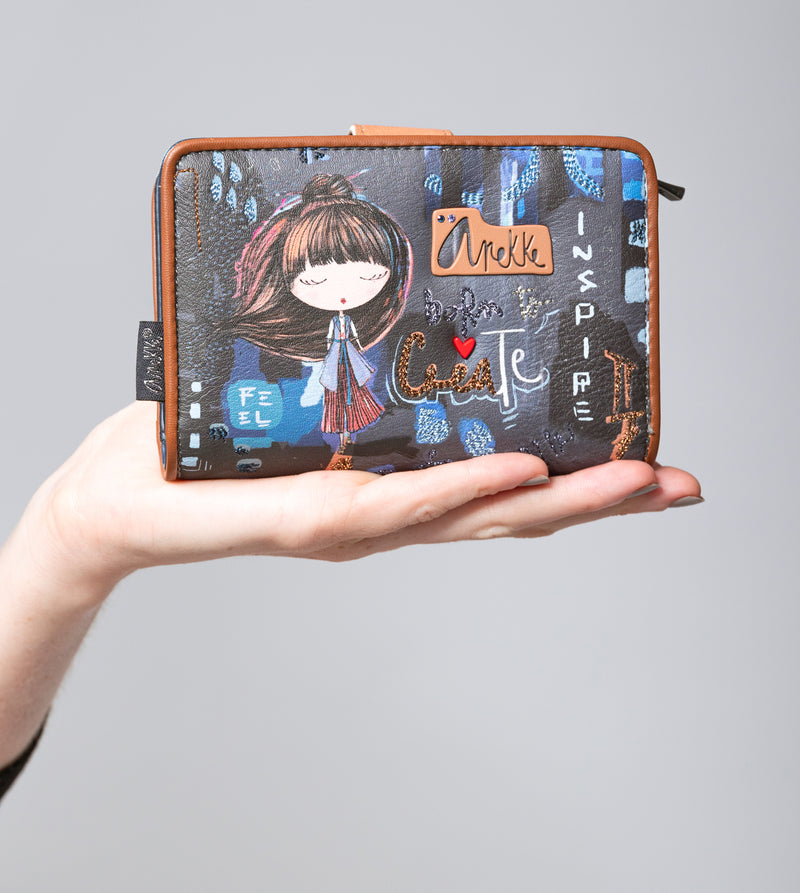 Contemporary Medium RFID Wallet Contemporary