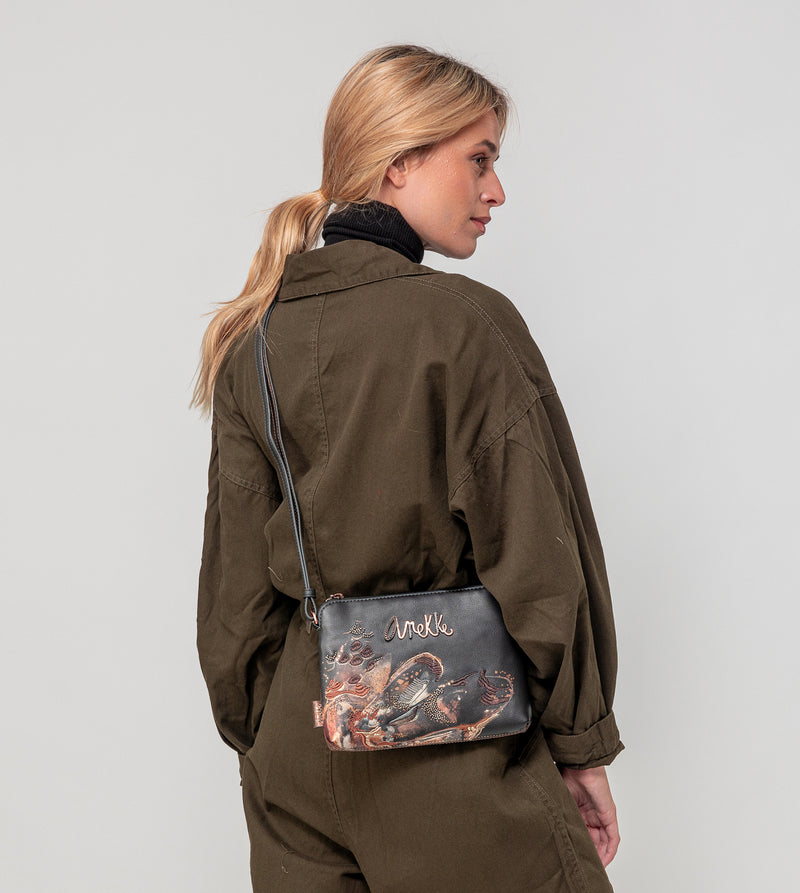 Wings medium crossbody bag