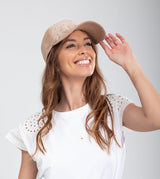 Beige cap