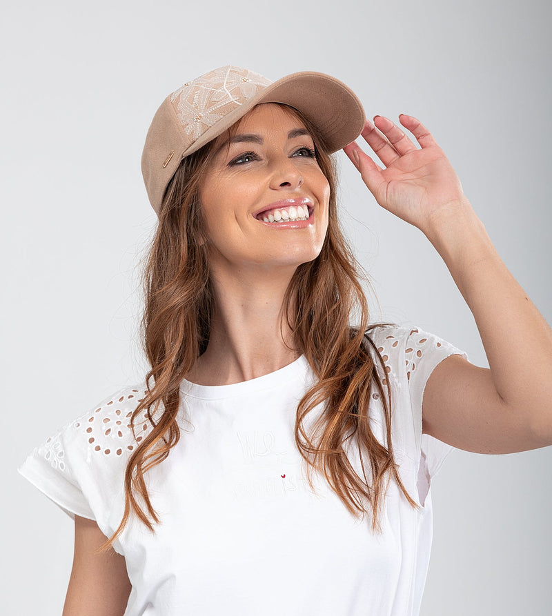 Beige cap