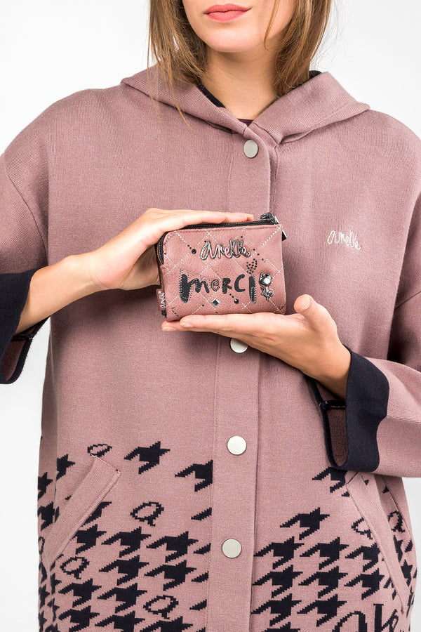 Parisian flexible small RFID wallet