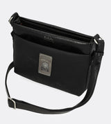 Smart spirit embroidered crossbody bag