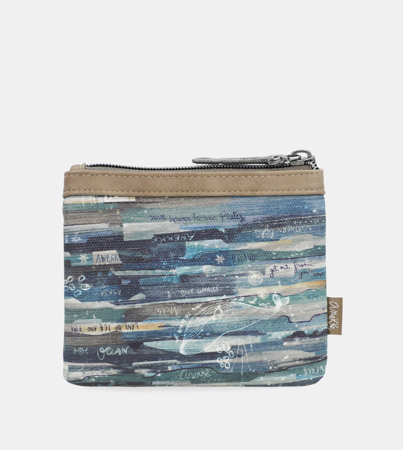 Iceland purse with double zip