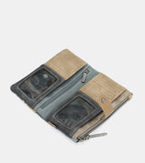 Cool Iceland wallet with a zip closure
