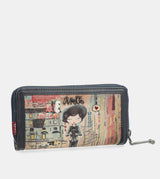 City Art large wallet