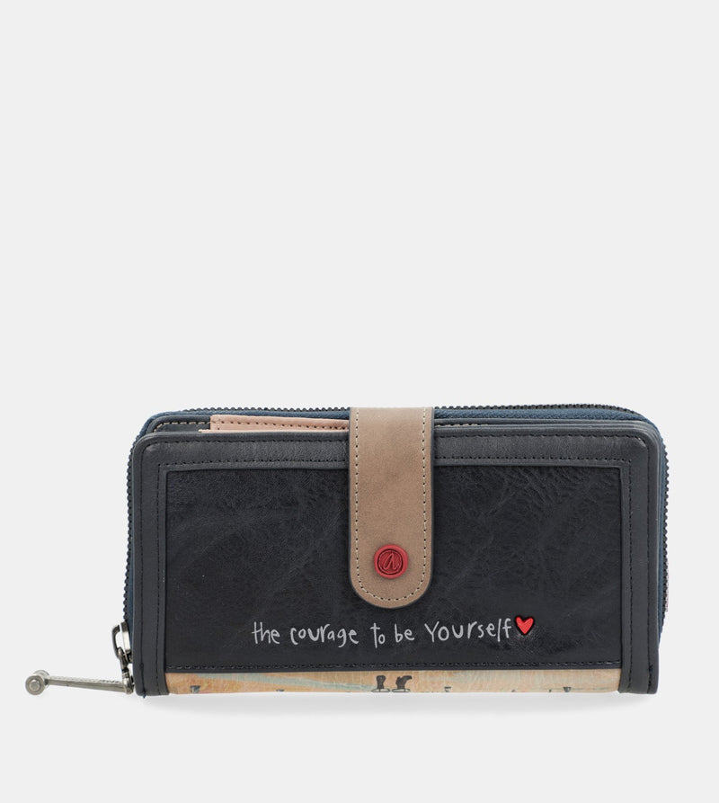 City Art large wallet