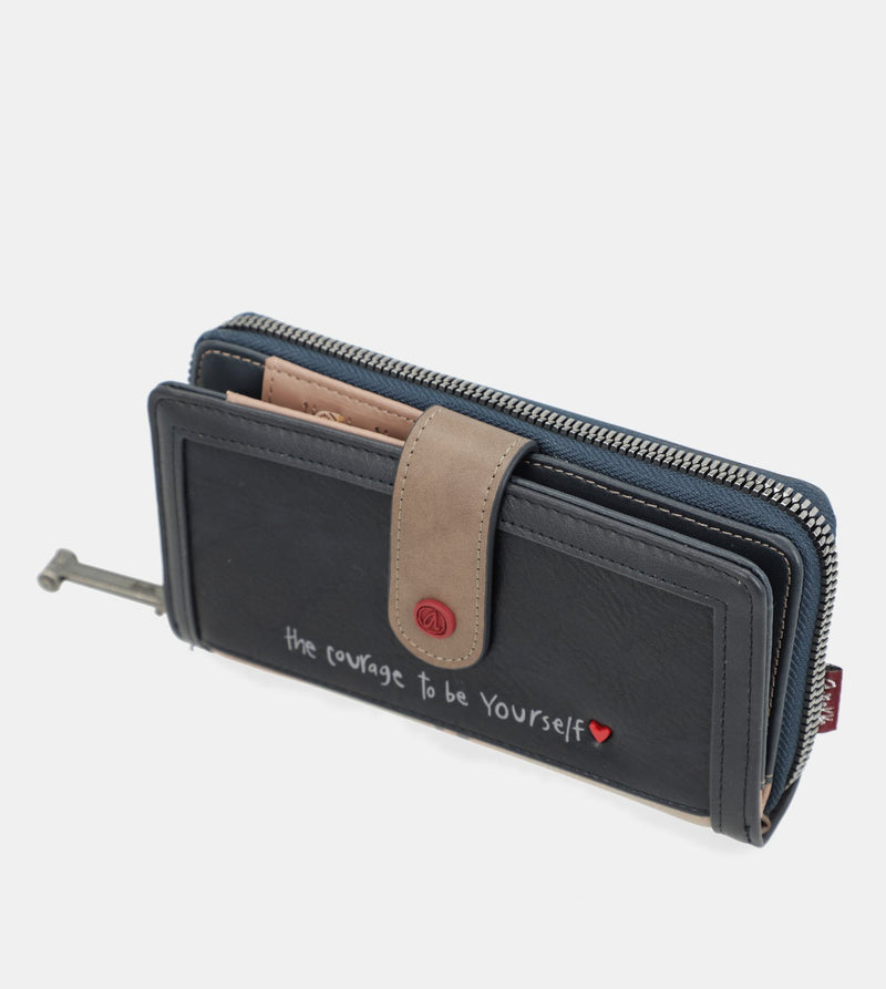 City Art large wallet