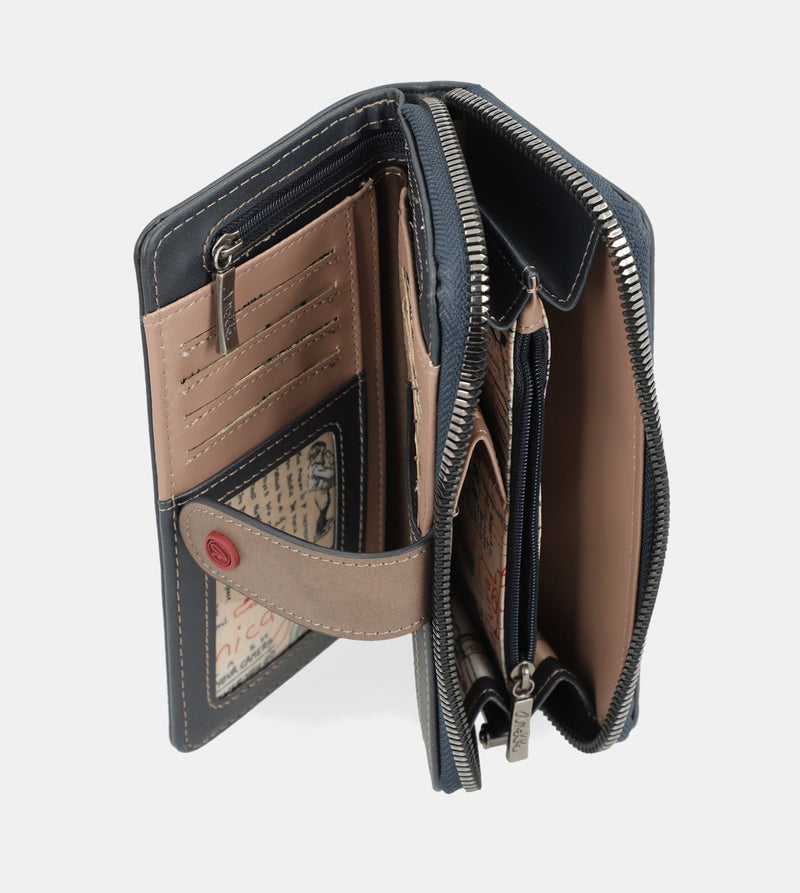 City Art large wallet