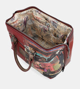 City Art maroon bowling bag
