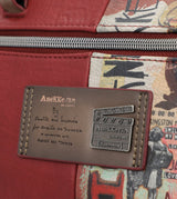 City Art maroon bowling bag