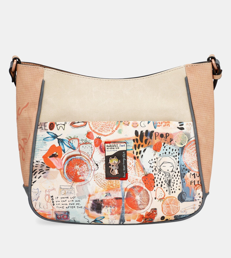 Fun & Music large crossbody bag