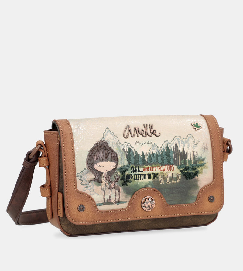 The Forest flap shoulder bag