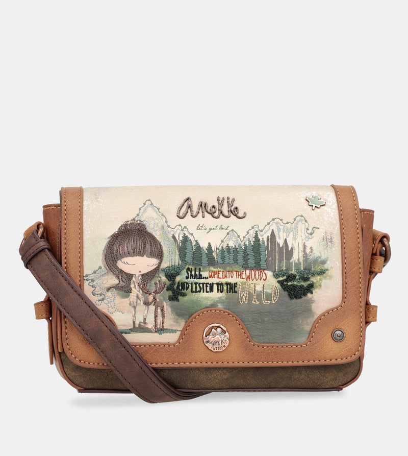 The Forest flap shoulder bag