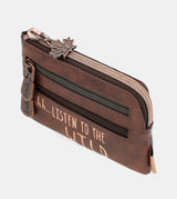 Wild printed coin purse