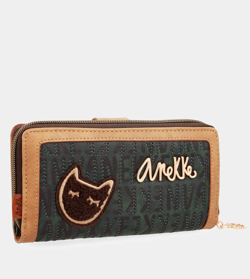 Urban green large wallet