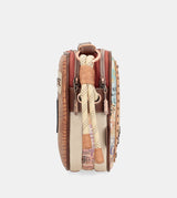 Tribe crossbody bag with 3 compartments