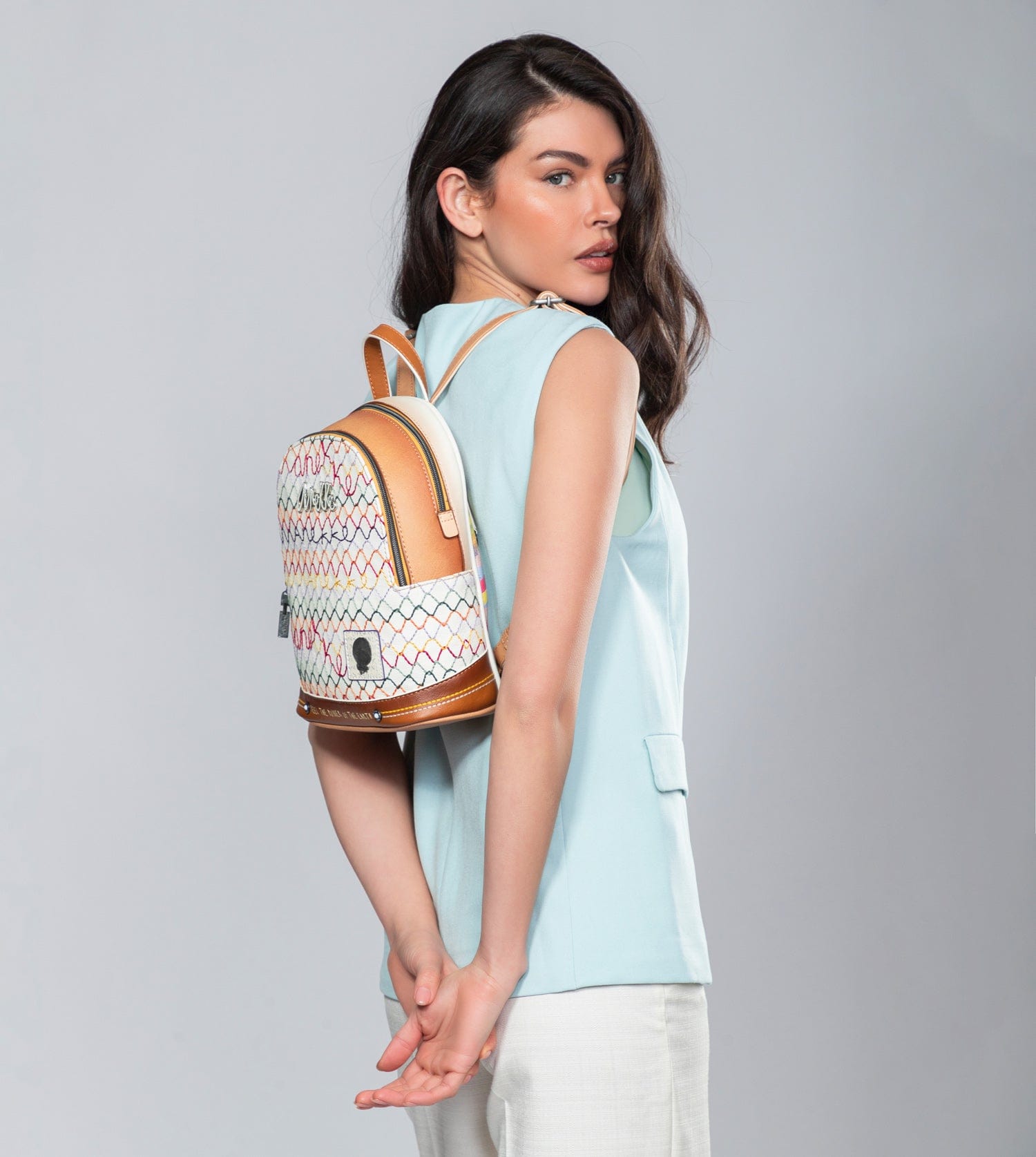 Magic Souls small backpack with 2 compartments