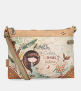 Amazonia large printed crossbody bag