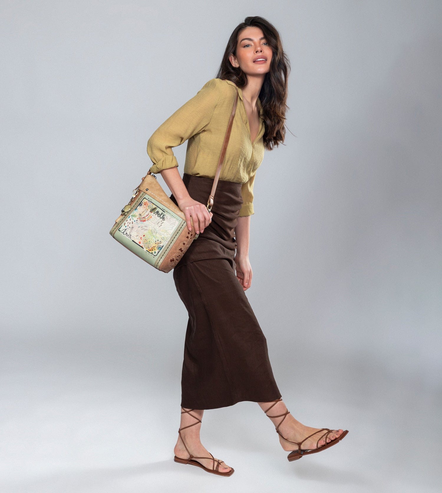 Butterfly crossbody bag