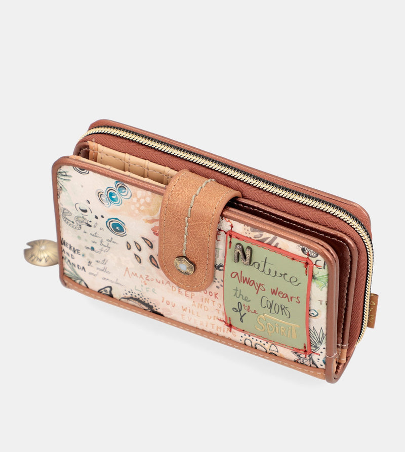 Butterfly medium RFID wallet