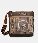 Shōen medium brown shoulder bag