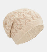 Beige Contemporary Knit Hat