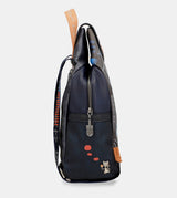 Contemporary flexible medium sized backpack