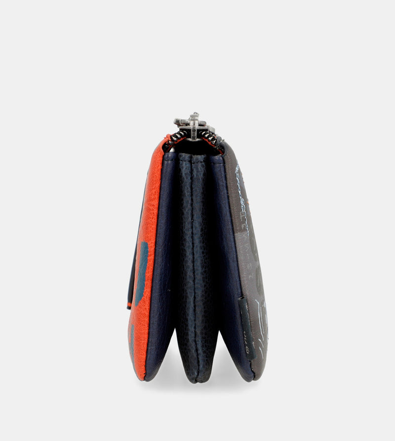 Anekke portafoglio Contemporary Nagare Triple Compartment Anekke portafoglio Contemporary Nagare Triple Compartment