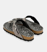 Women's silver bio sandals