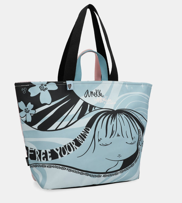 Psicodelic beach bag