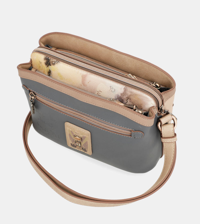 Anekke Hollywood 3-compartment crossbody bag