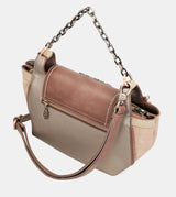 Hollywood crossbody bag with metal handle