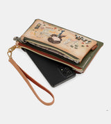 Anekke Peace & Love camel RFID wallet