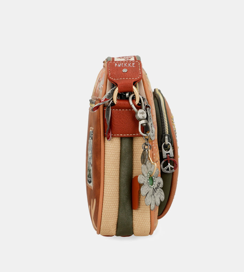 Flowers crossbody bag