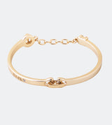 Bracelet with a golden chain
