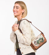 The Forest flap shoulder bag
