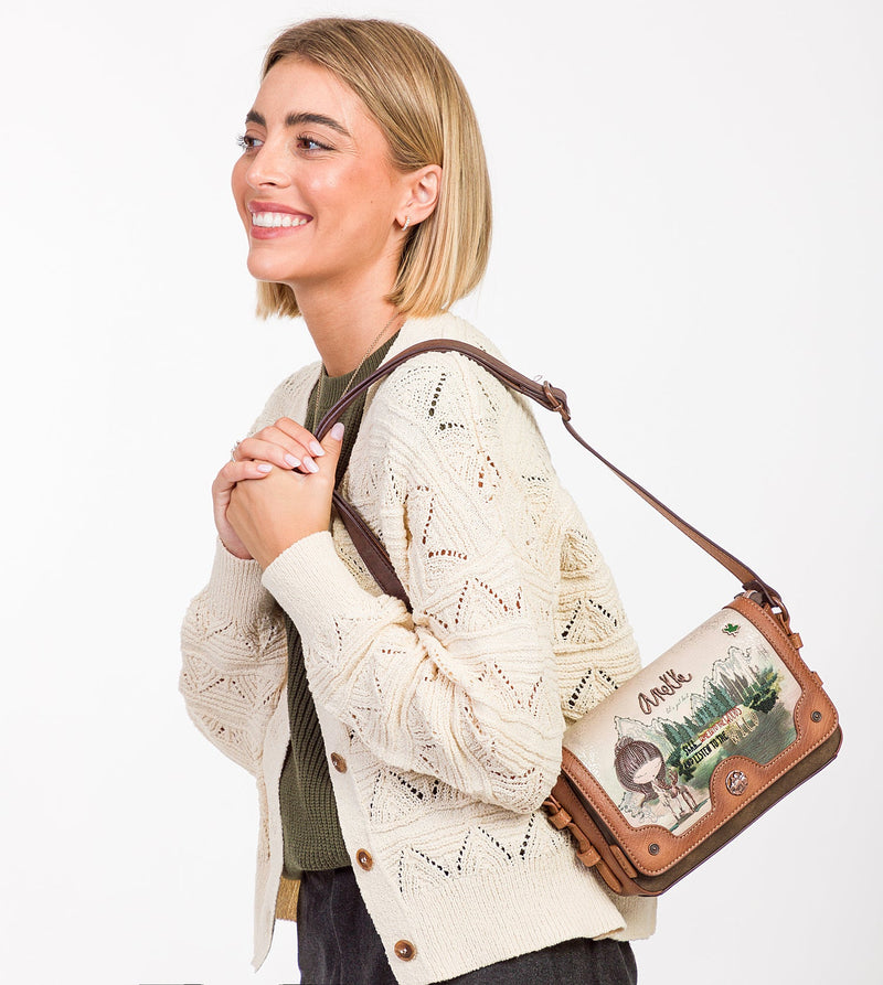 The Forest flap shoulder bag