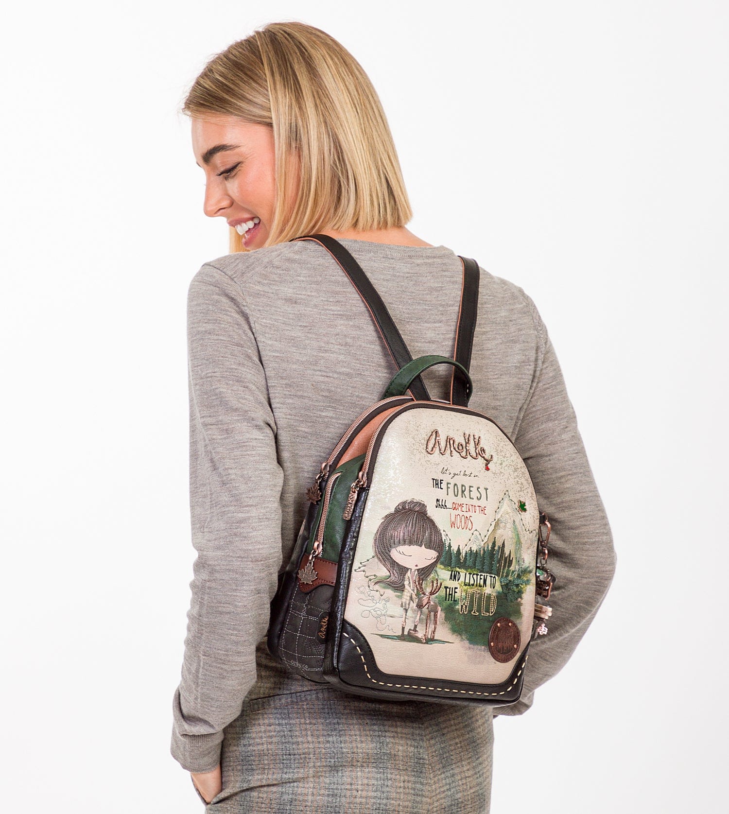 The Forest triple compartment backpack