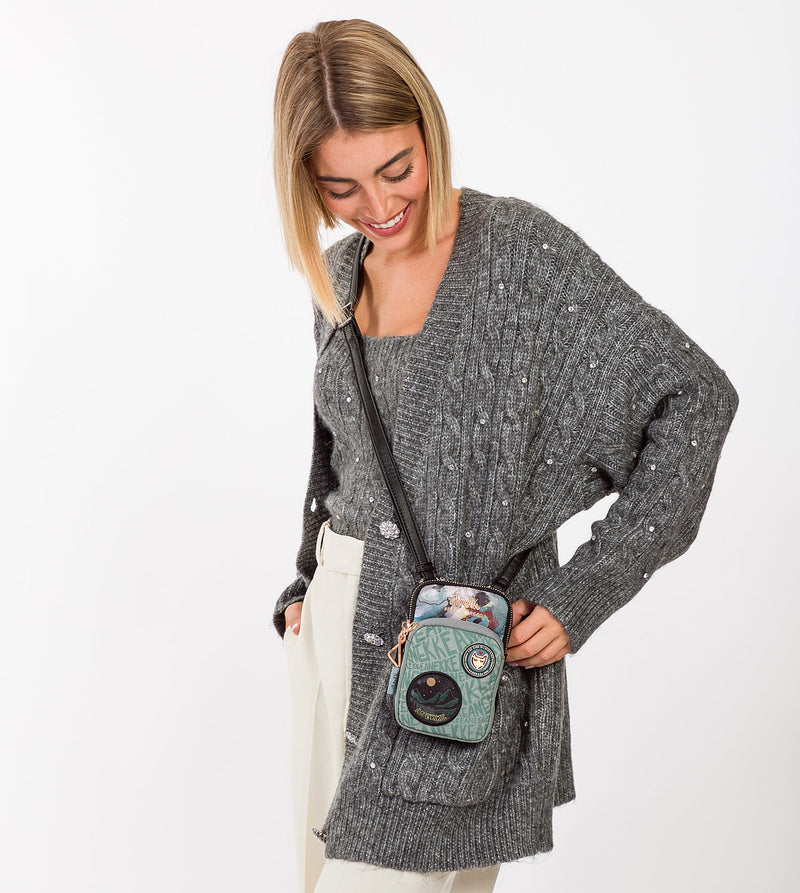 Nature Woods mini shoulder bag with pocket