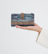 Cool Iceland wallet with a zip closure